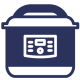 Pressure cooker icon