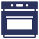 oven only Icon showing that we cover and protect kitchen appliances