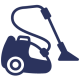 Vacuum Cleaner Icon showing we cover small appliances