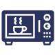 microwave oven icon showing we cover small kitchen appliances
